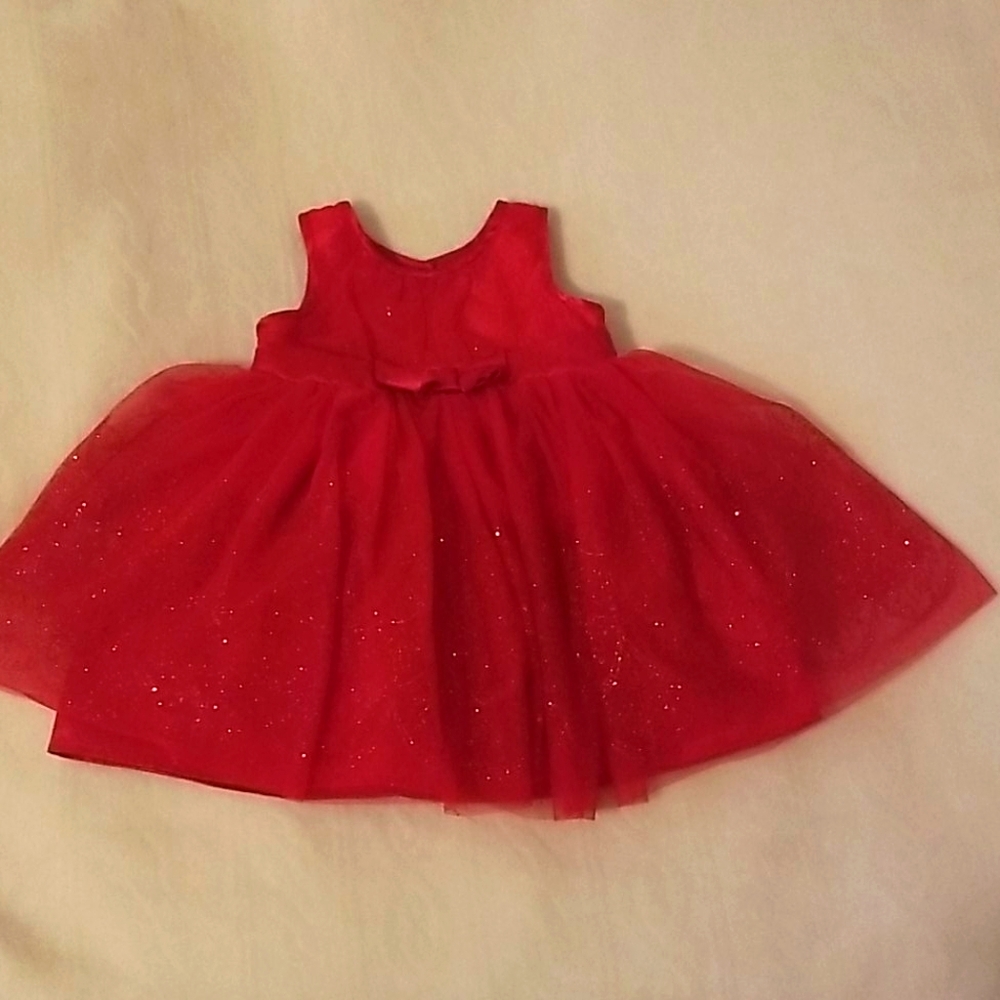 Gorgeous sparkly red toddle dess